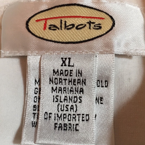 Talbots gentle wear white mock turtleneck - Picture 3 of 8